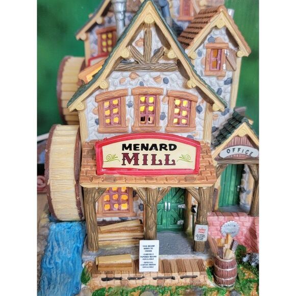 Lemax Menard Mill 2011 Village accessory Xmas office exclusive - Picture 4 of 11